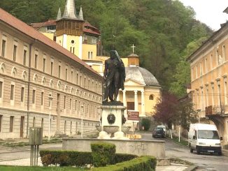 Statuia lui Hercule din Băile Herculane. FOTO Liliana Boioglu