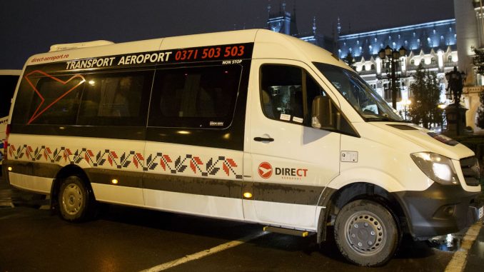 Microbuz Direct Aeroport. FOTO Daniel Năstase