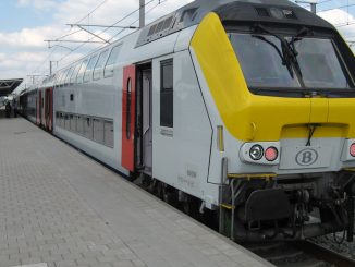 Tren în Belgia. FOTO Smiley.toerist