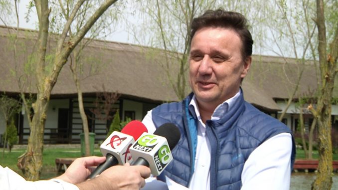 Cătălin Țibuleac, președintele Asociației de Management al Destinației Turistice Delta Dunării. FOTO GoNEXT.ro