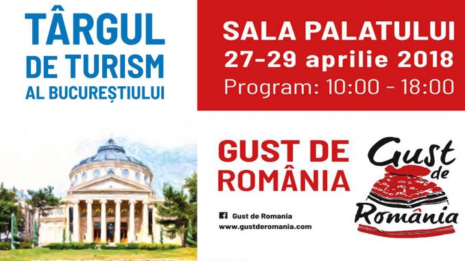 Afișul Târgului de Turism al Bucureștiului 2018