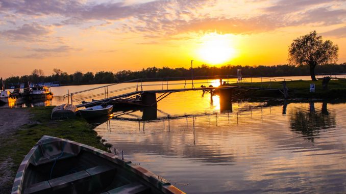 Peisaj din Delta Dunării. FOTO Adrian Boioglu