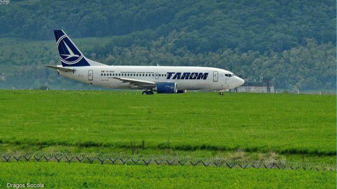 Aeronavă TAROM. FOTO Facebook/Tarom / Dragoș Socola