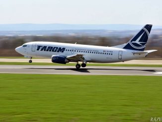 Aeronavă TAROM. FOTO Facebook/Tarom / Răzvan Pântescu