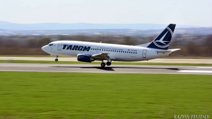 Aeronavă TAROM. FOTO Facebook/Tarom / Răzvan Pântescu