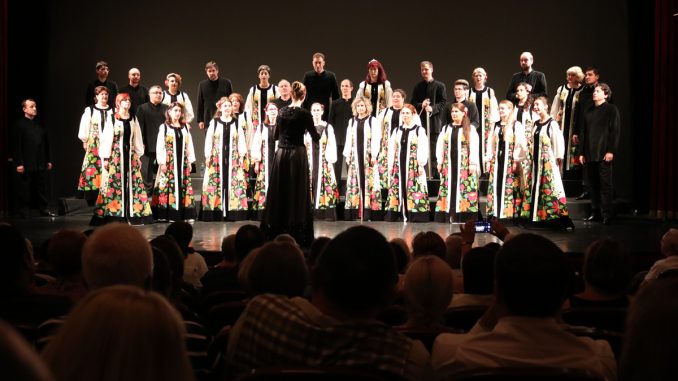 Corul Madrigal a închis ceremoniile de la European Music Open Oradea. FOTO Adrian Boioglu