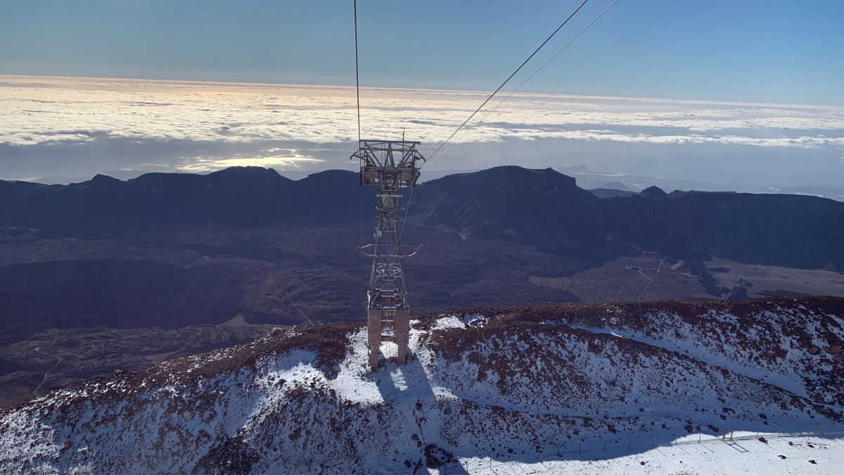 Priveliște de pe Vulcanul El Teide din Tenerife. FOTO Adrian Boioglu