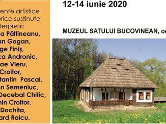 Continuă seria de mini-spectacole din cadrul proiectului „Dor de viață, dor de cântec”, FOTO Muzeul Național al Bucovinei