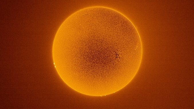 Suprafața soarelui: FOTO Observatorul Astronomic al Muzeului „Vasile Pârvan” Bârlad