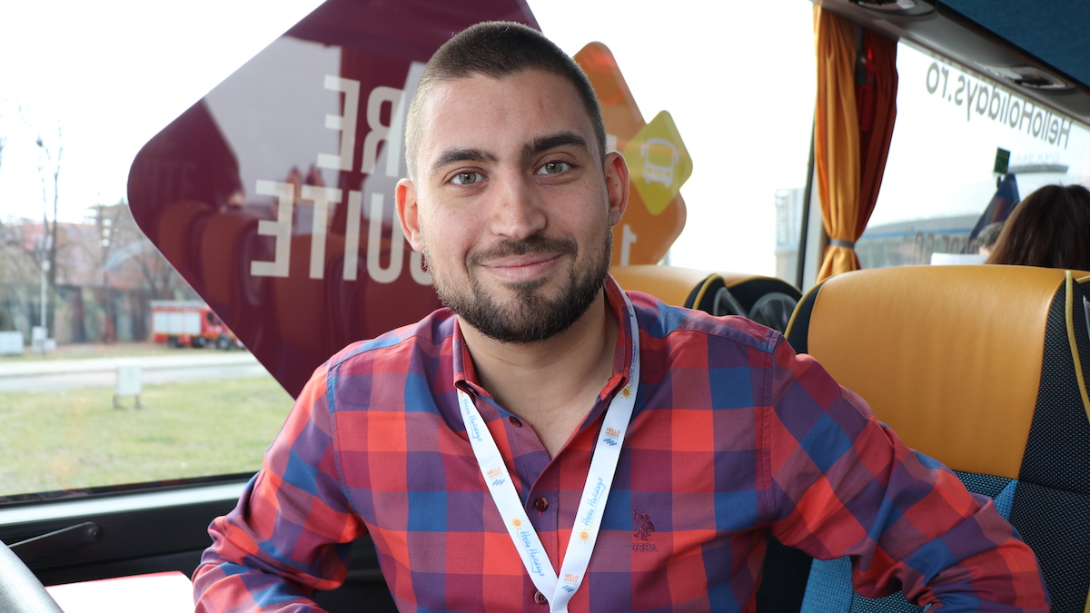 Cosmin Vasile, manager – Agenția de Turism Hello Holidays. FOTO Adrian Boioglu
