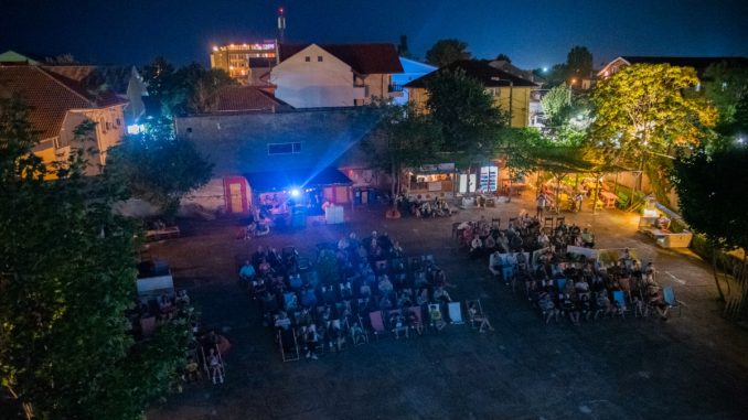 Grădina Cinemascop din Eforie Sud. FOTO Facebook Cinemascop