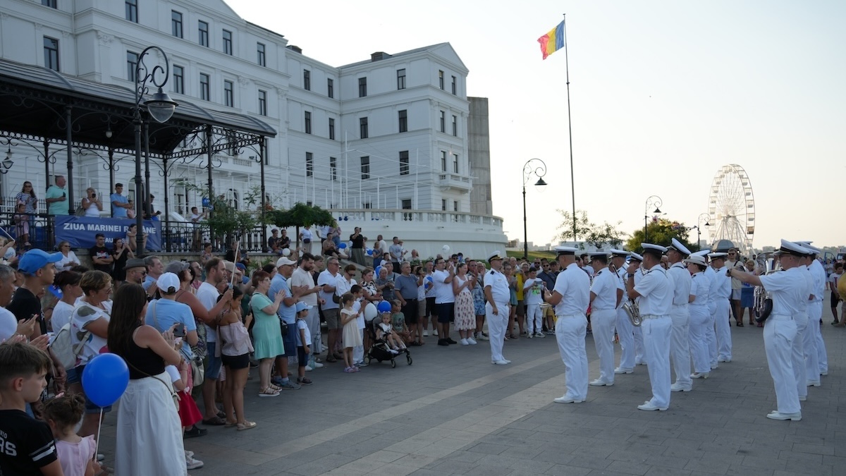 Fanfara Forțelor Navale, în concert. FOTO Ovidiu Oprea / GoNEXT.ro