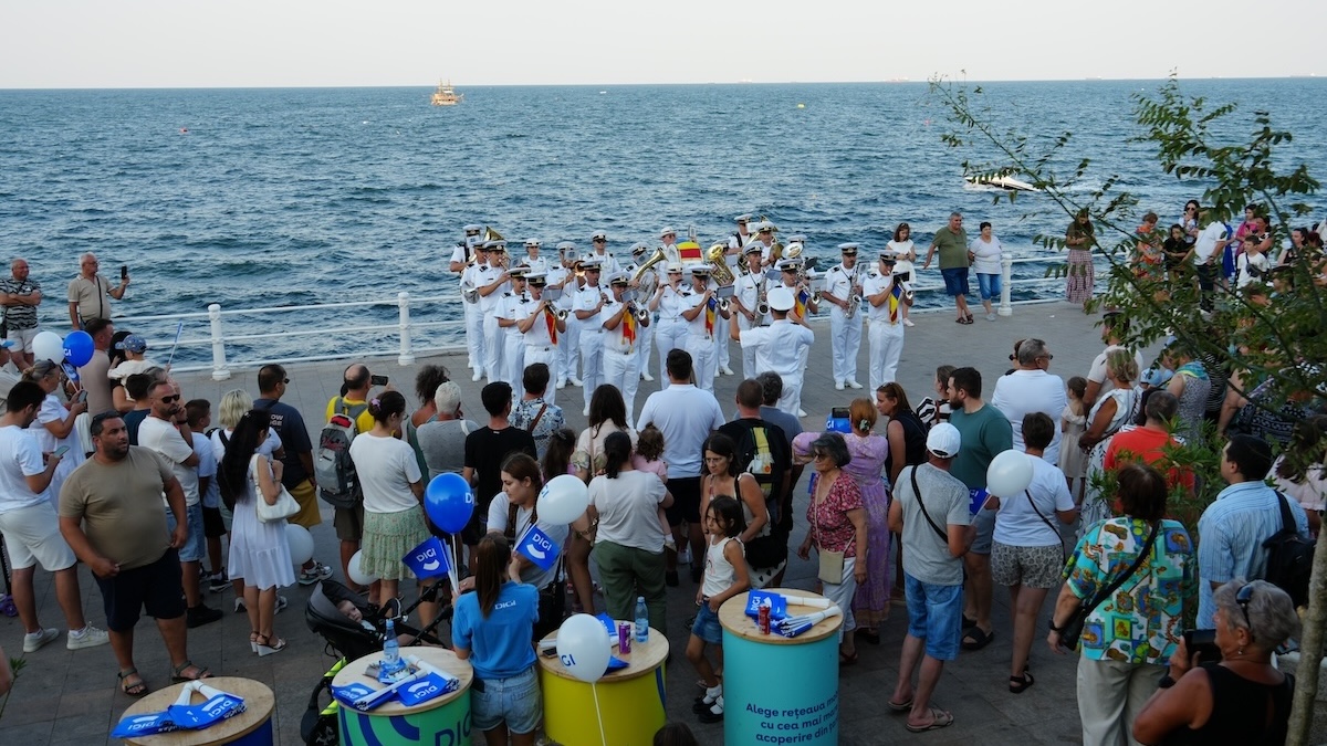 Fanfara Forțelor Navale, în concert. FOTO Ovidiu Oprea / GoNEXT.ro