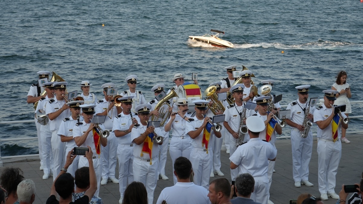 Fanfara Forțelor Navale, în concert. FOTO Ovidiu Oprea / GoNEXT.ro