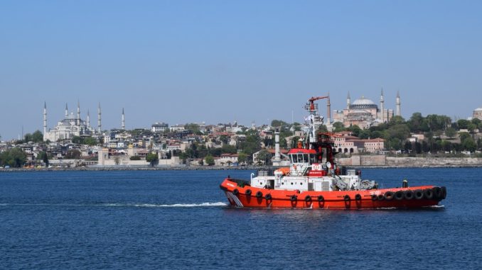 Istanbul, fotografie pe Bosfor
